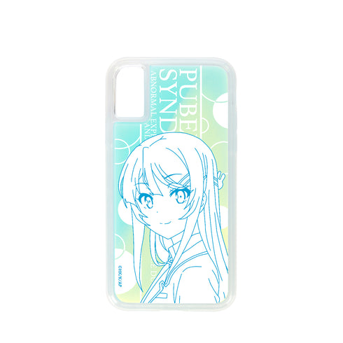 『青春ブタ野郎はバニーガール先輩の夢を見ない』桜島麻衣 ネオンサンドiPhoneケース